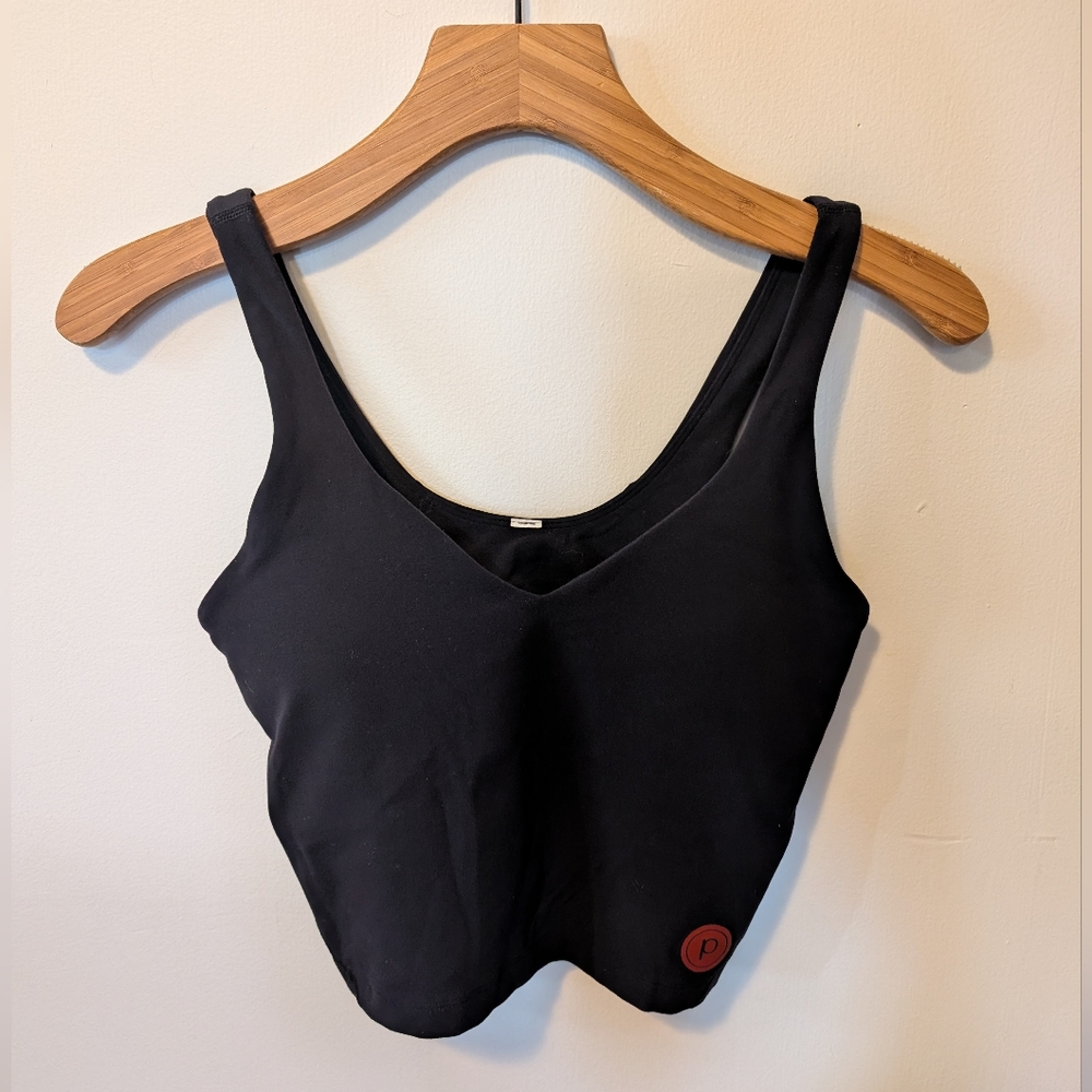 Lululemon Align Crop Top With Pure Barre Logo - Picture 4 of 10